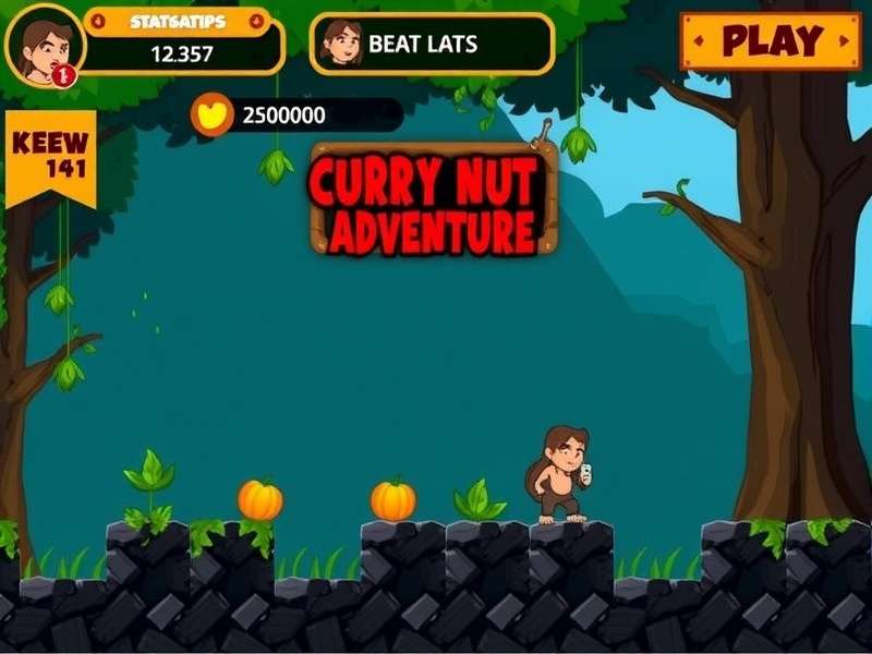 Curry Nut Adventure gameplay screenshot